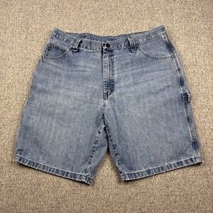 VTG Wrangler Carpenter Jean Shorts Hammer Loop 64WC5AI Men's Jorts Size 36